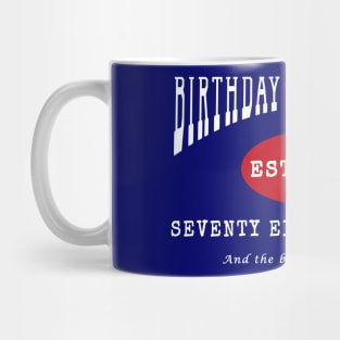 Birthday Vintage Year - Seventy Eight Years Old Mug